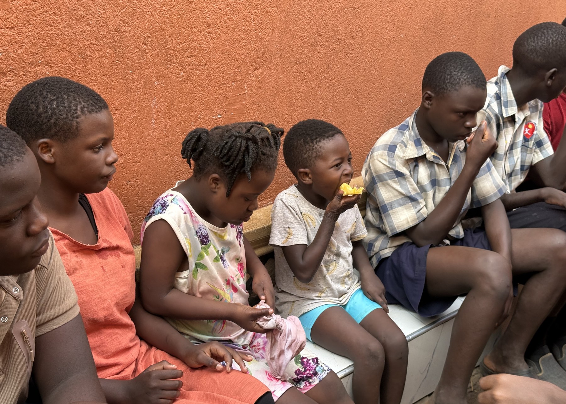 CeSA children sitting together